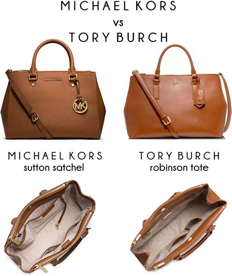 tory burch vs michael kors 2017|difference between tory burch and kors.